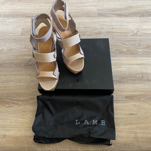 L.A.M.B. Sandals. NWT/IN BOX. Never worn - Picture 3 of 7